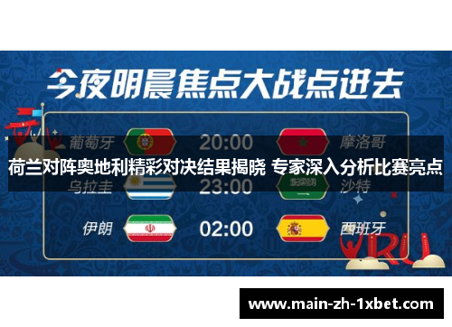 荷兰对阵奥地利精彩对决结果揭晓 专家深入分析比赛亮点